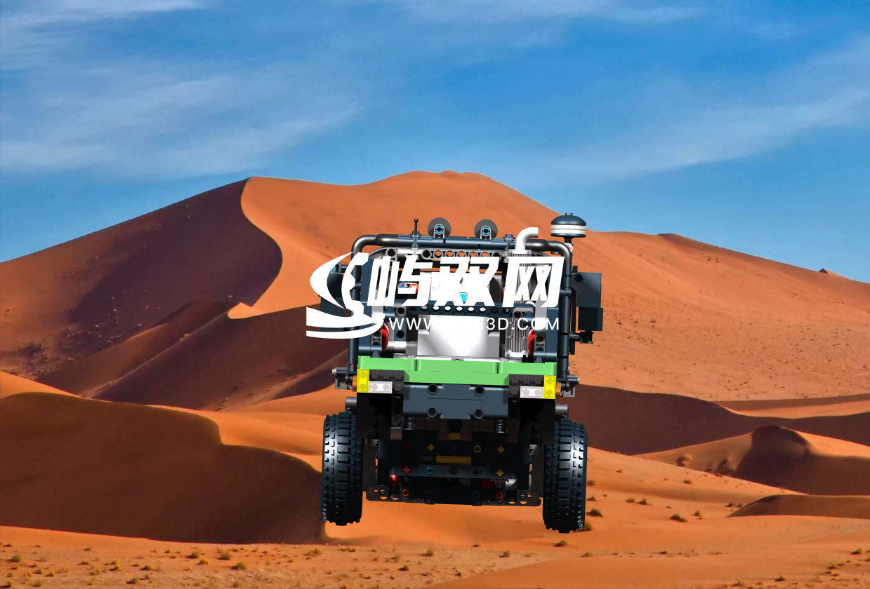 42129奔驰4x4越野卡车拼装模型